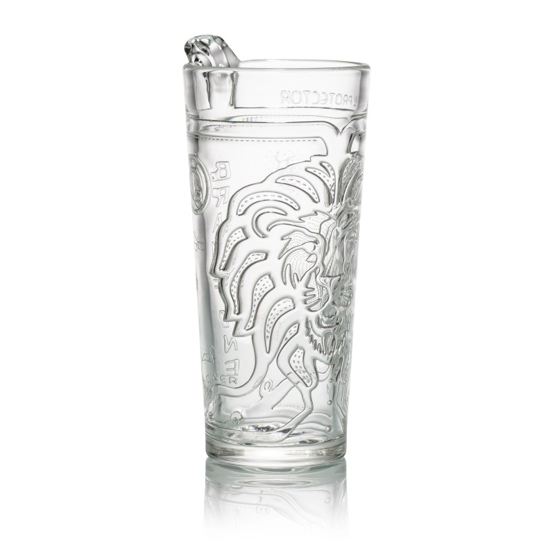 Brave One 7.5" Tall Tumbler - Clear
