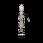 Space Odyssey 45° Wet Ash Catcher - Clear, 45