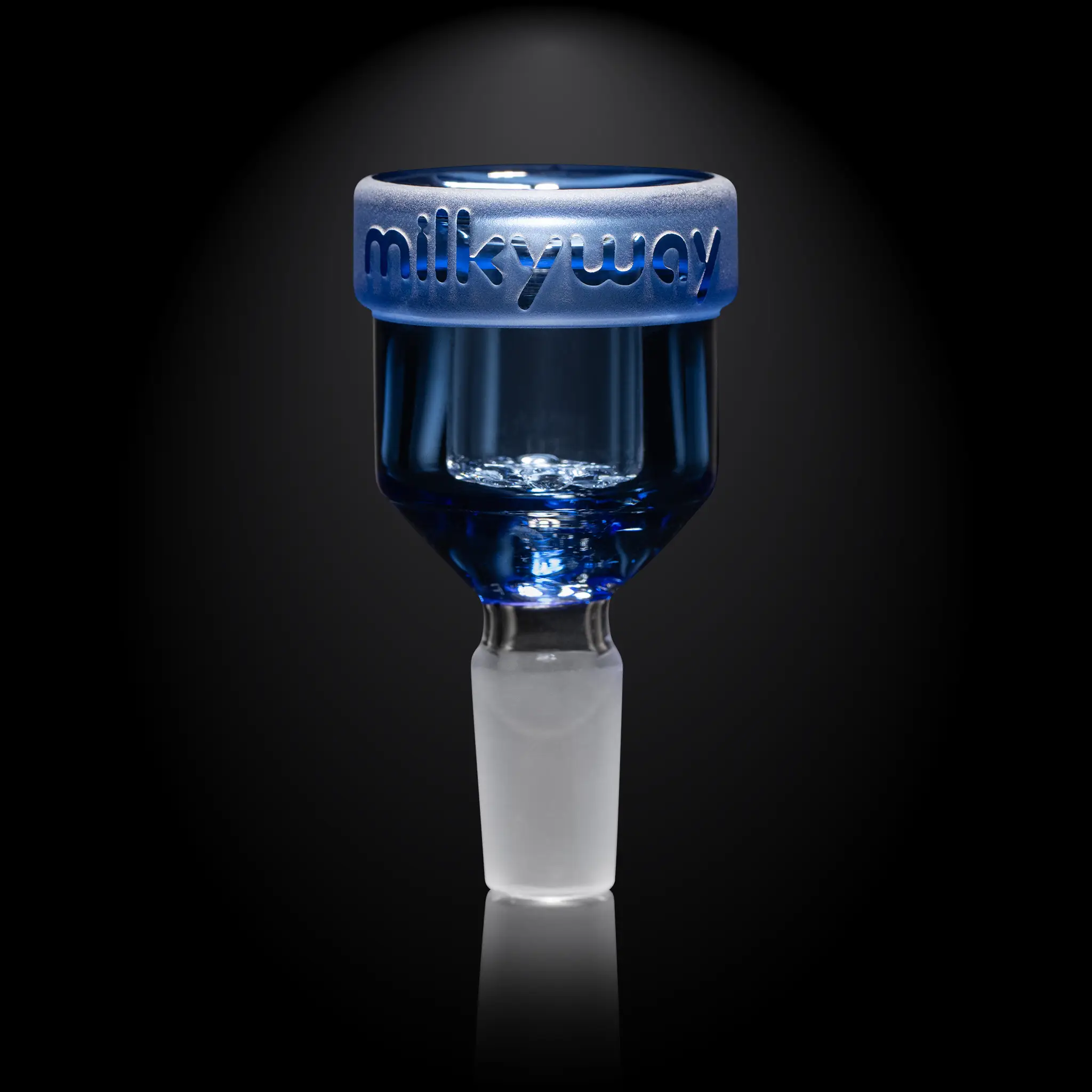 Vortex (Screen) 2.5" Bong Bowl - Light Blue