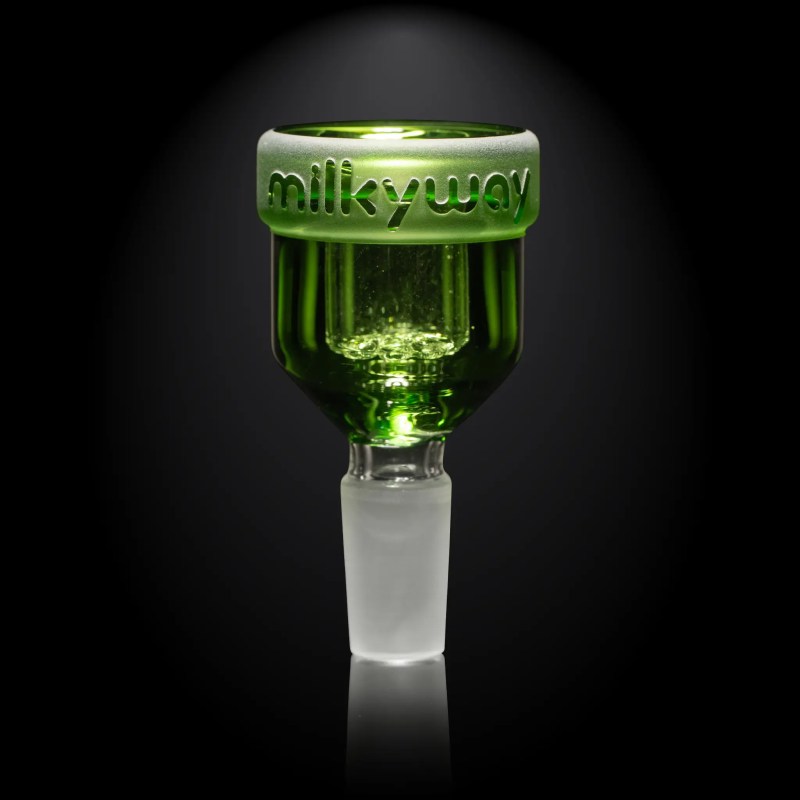 Vortex (Screen) 2.5" Bong Bowl - Green