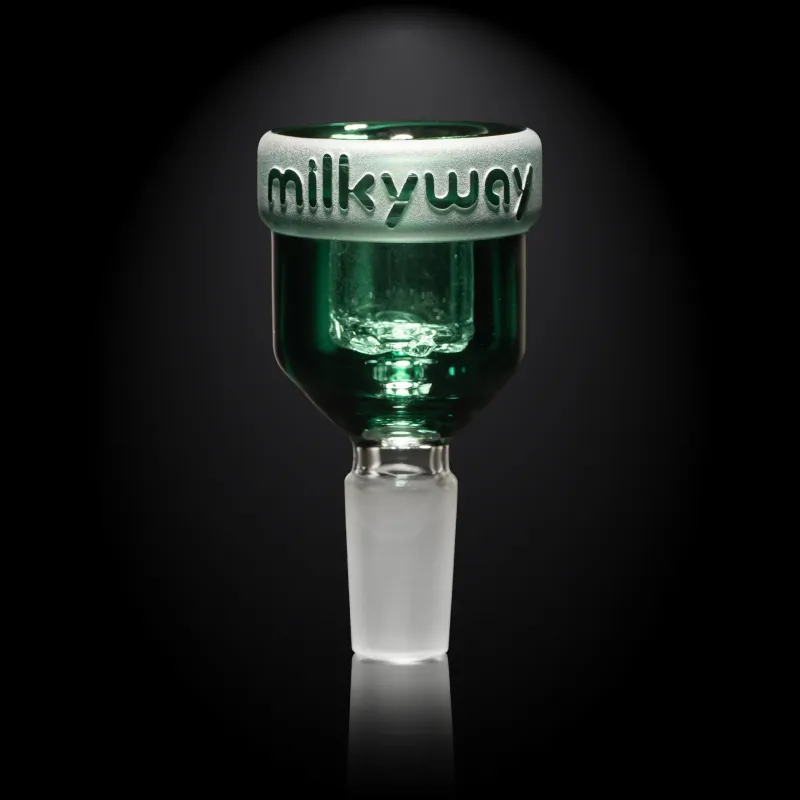 Vortex (Screen) 2.5" Bong Bowl - Teal