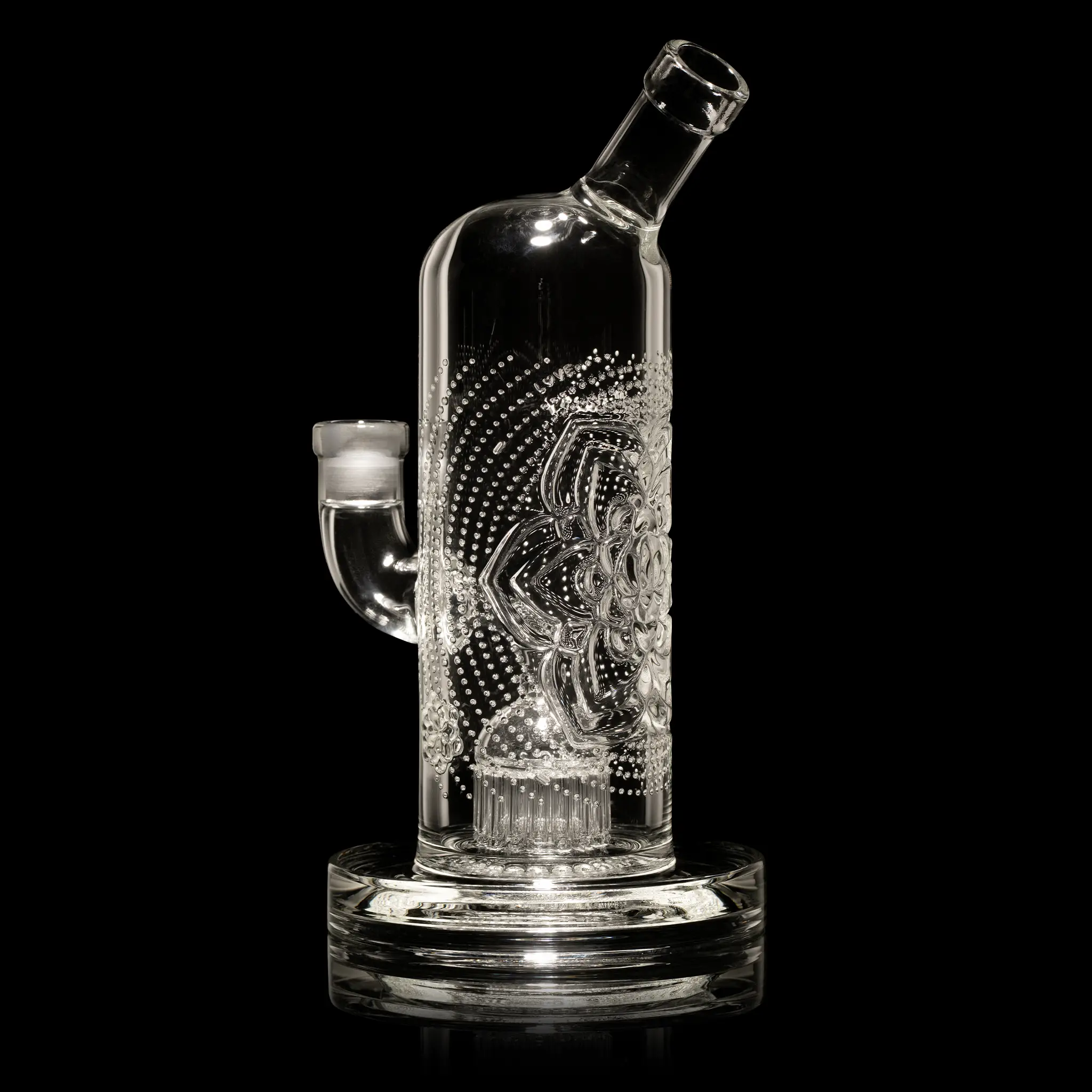 Chakra Level 1 8" Bubbler - Clear