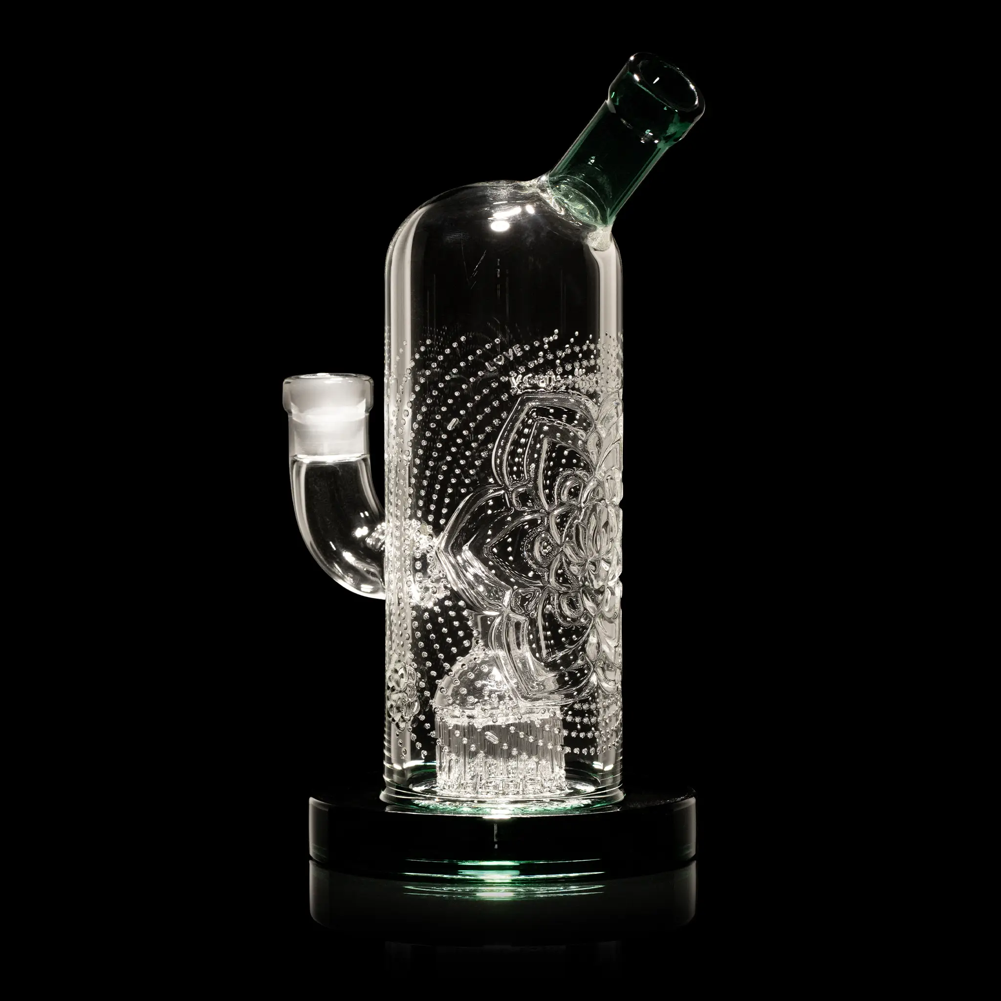 Chakra Level 1 8" Bubbler - Teal