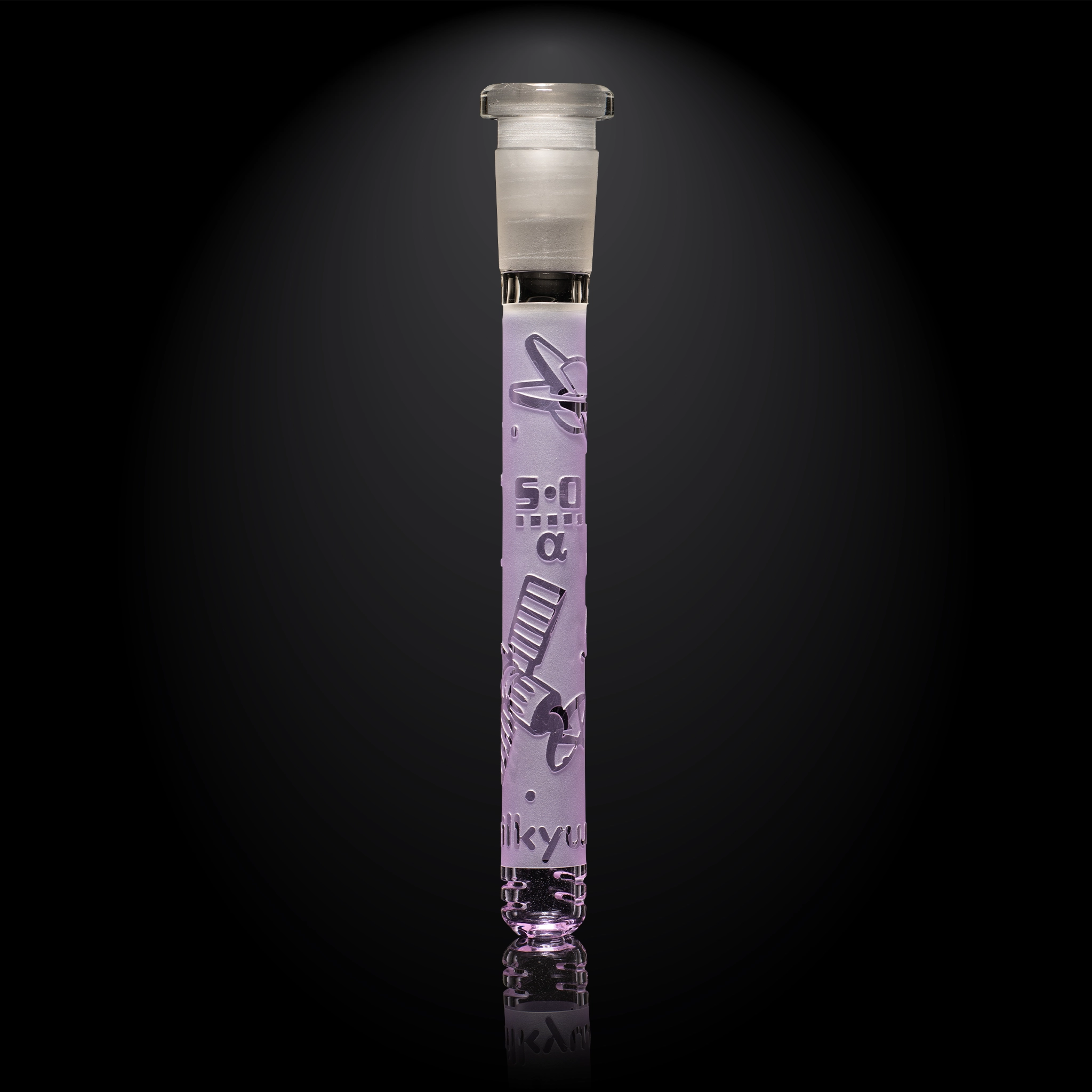 Space Odyssey: ALPHA 6" Downstem - Purple