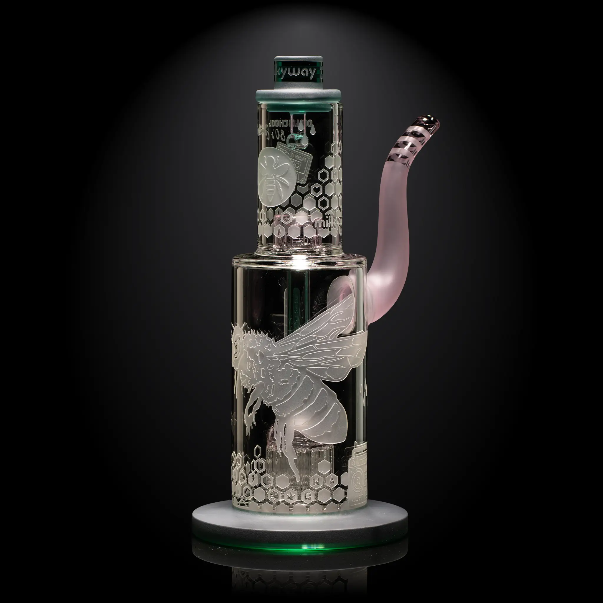 Hash Hive 9" Hash Rig - Pink