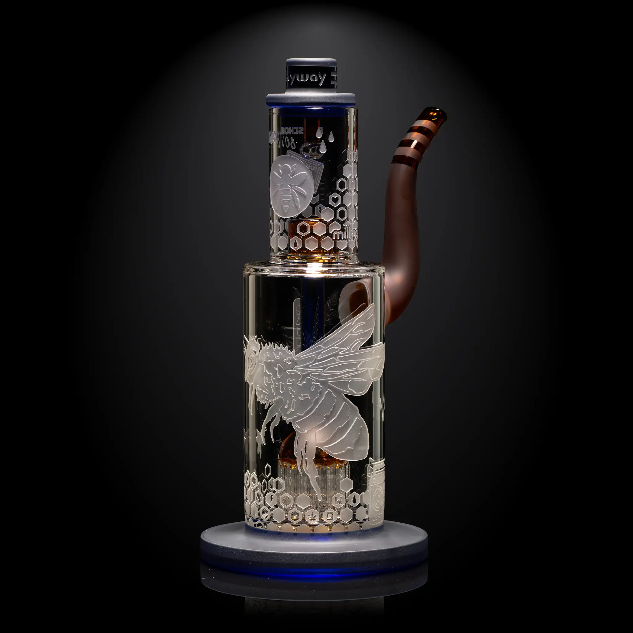 Hash Hive 9" Hash Rig - Amber