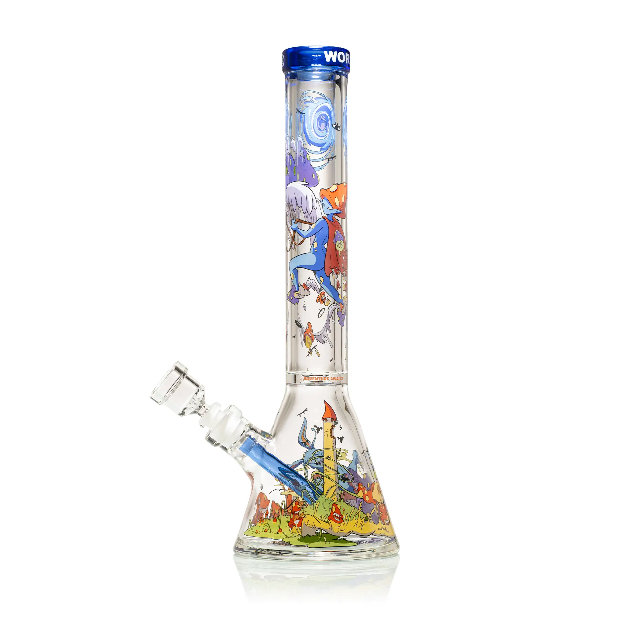 Call to Danger 16" Beaker Bong - Light Blue