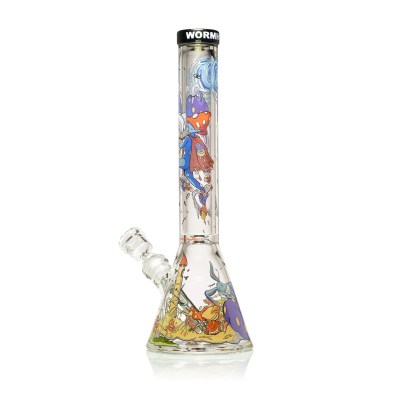 Call to Danger 16" Beaker Bong - Smoke