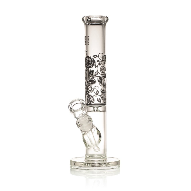 Roses X 14" Straight Tube - Black
