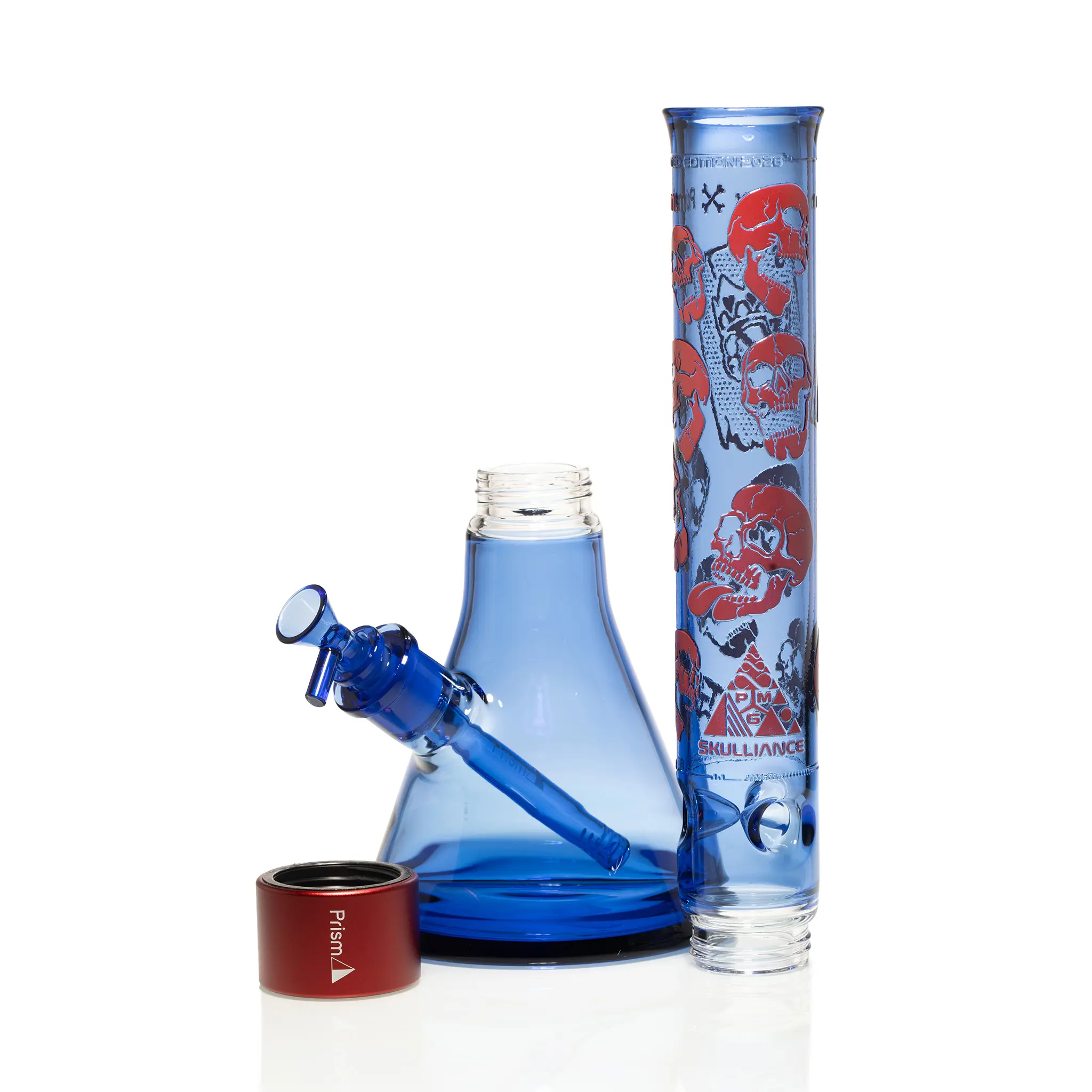 SKULLIANCE 12" Beaker Bong - Image 2