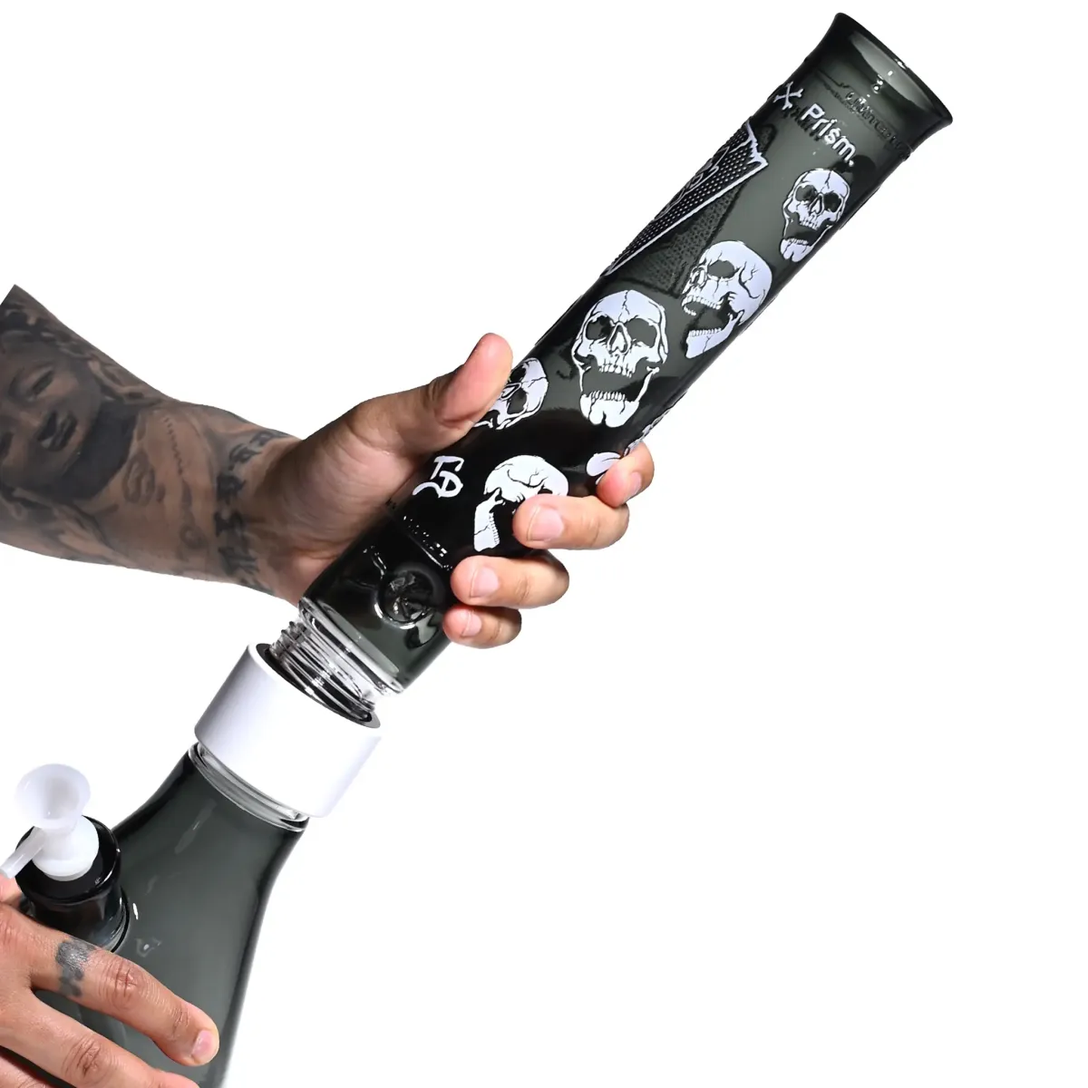 SKULLIANCE 12" Beaker Bong - Image 5