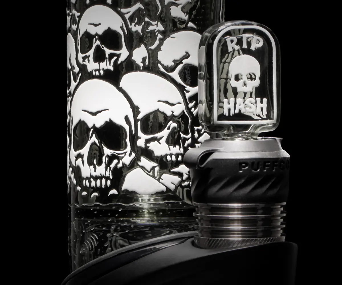 Tombstone joystick on the Puffco 3DXL Chamber