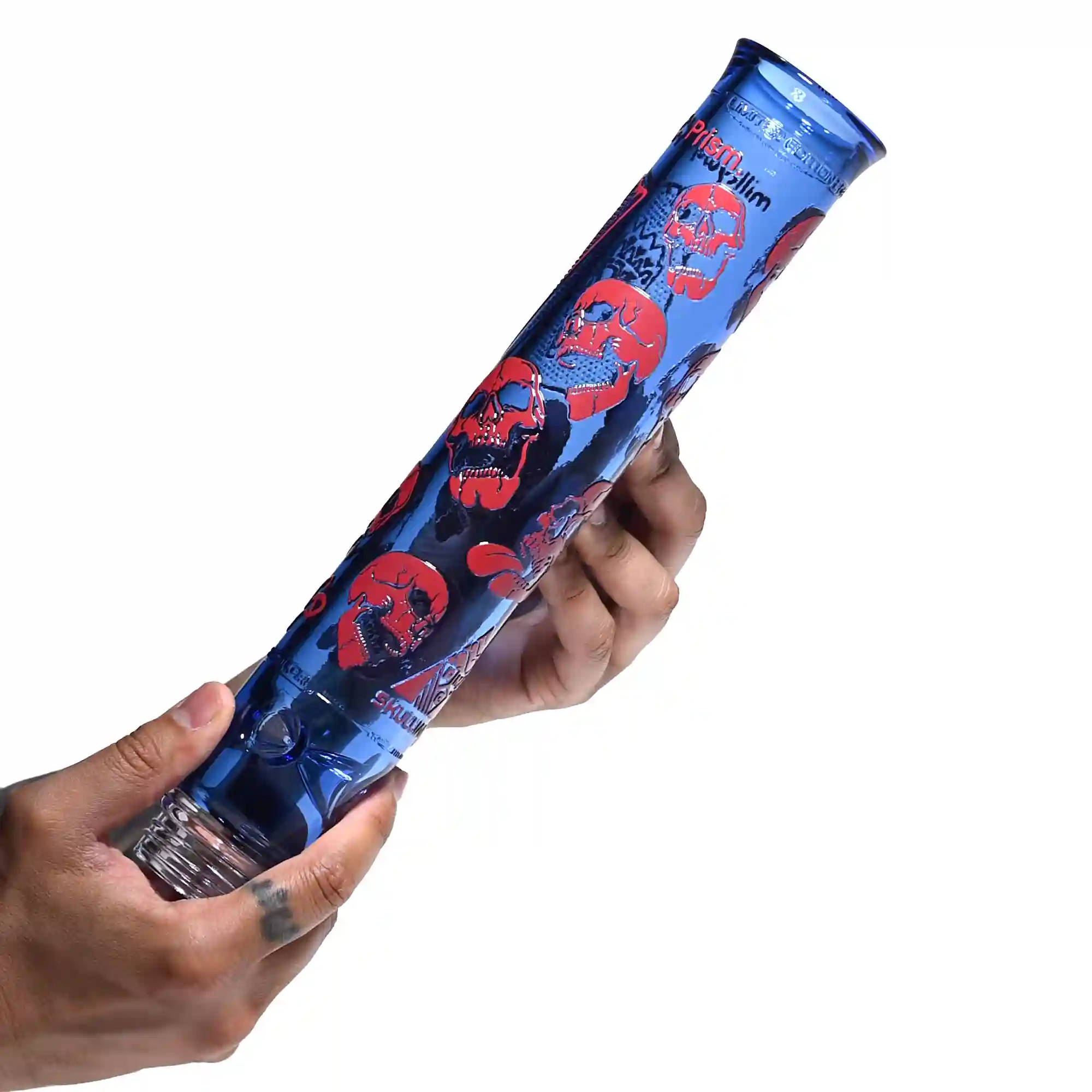 SKULLIANCE 18" Sapphire Beaker Bong - Image 2